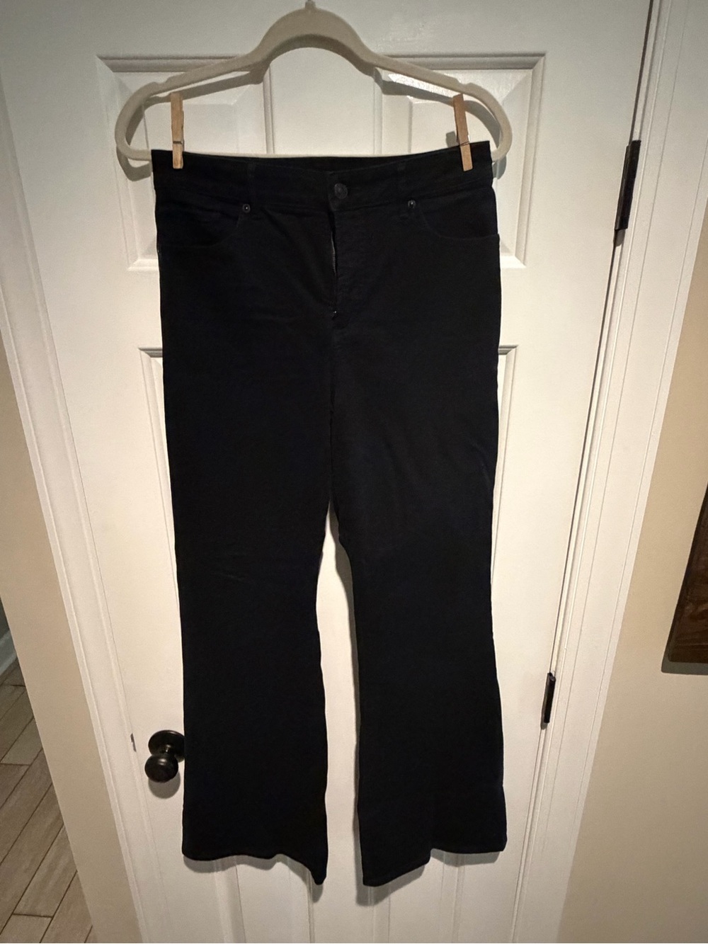 Express Black Flare Jeans